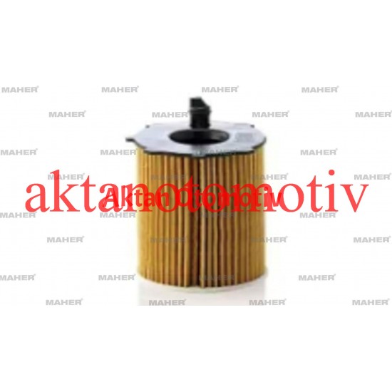 YAĞ FİLTRESİ 206 / 307 / 308 / 407 / C3 / C4 / FİESTA 02= 1.4 HDİ-1.6 HDİ / OPEL CROSSLAND X 1.6D